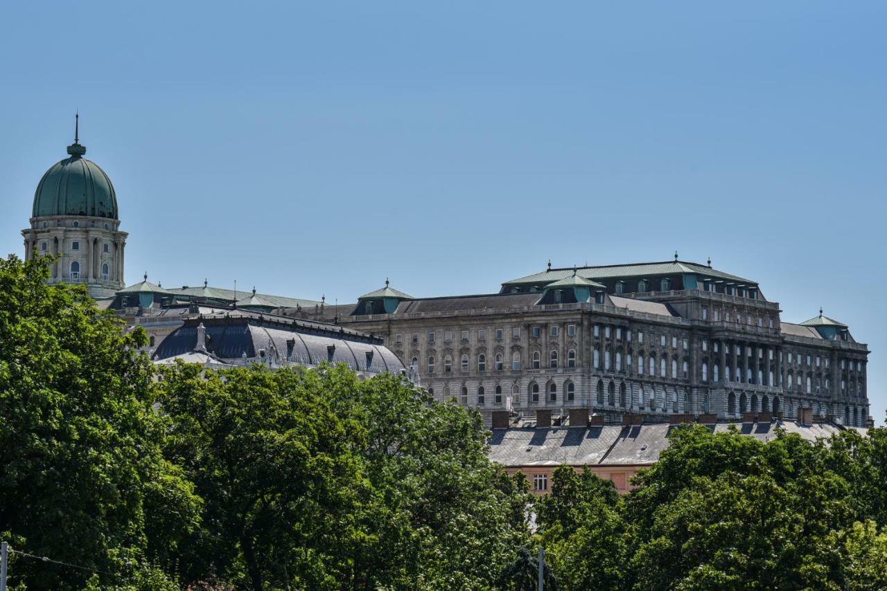 Castle Apartment With Panoramic Balcony ブダペスト エクステリア 写真